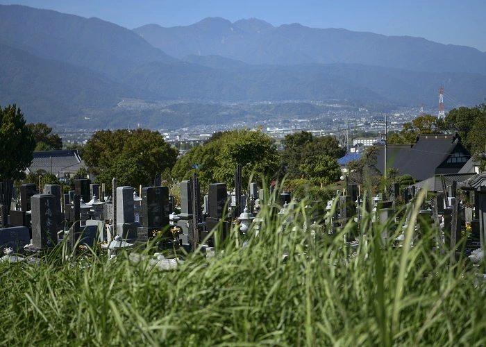 市川三郷町営　宝寿院西町営墓地 写真