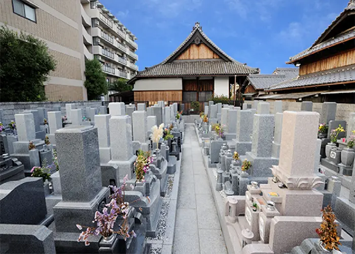 専稱寺墓所 写真