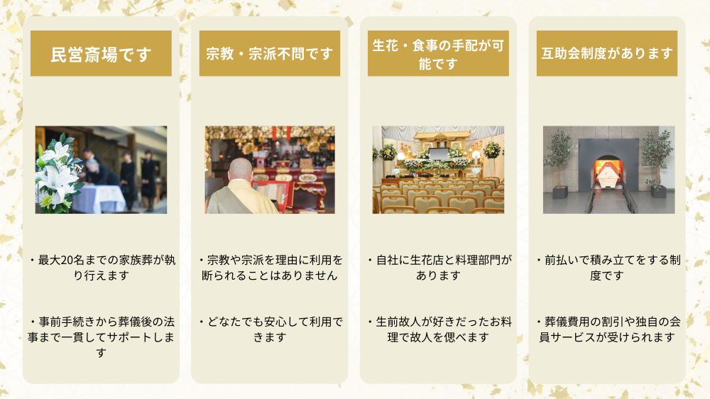 かずやコスメディア勝立斎場家族葬ホール勝立の詳細情報