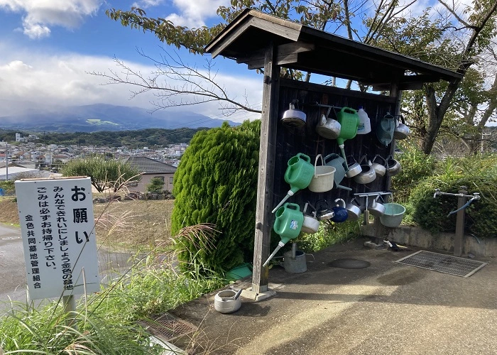 二本松市営 金色墓地 写真