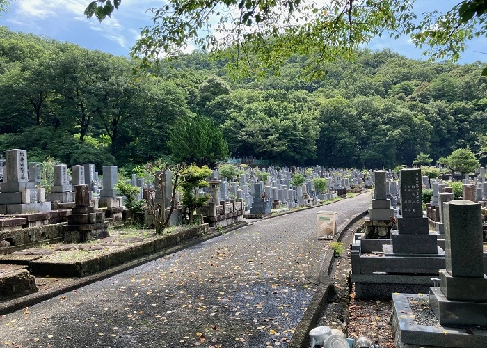 岐阜市営 上加納山墓地 写真