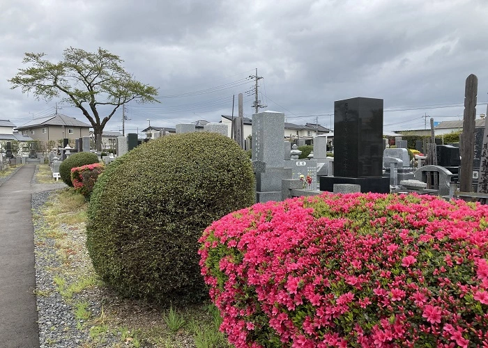 水戸市堀町公園墓地 写真