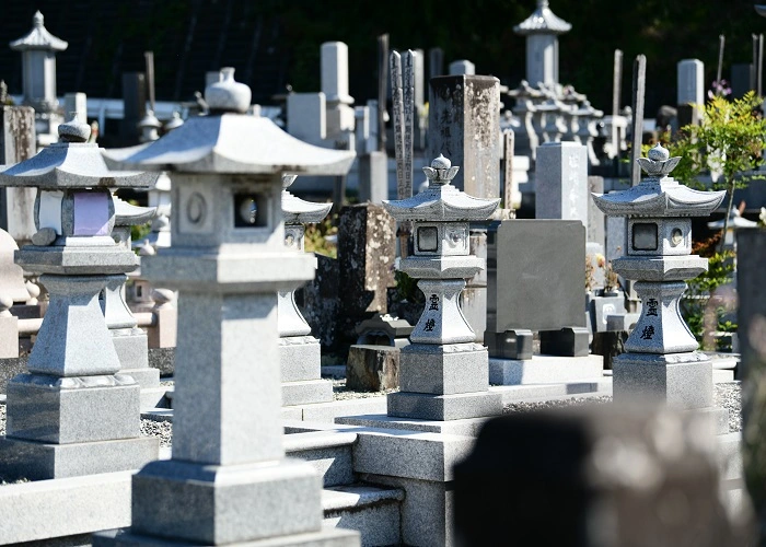 市川三郷町営 高田町墓地 写真