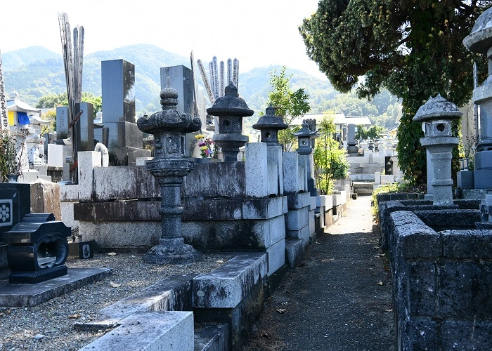 市川三郷町営　宝寿院西町営墓地 写真