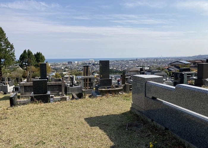 日立市成沢霊園 写真