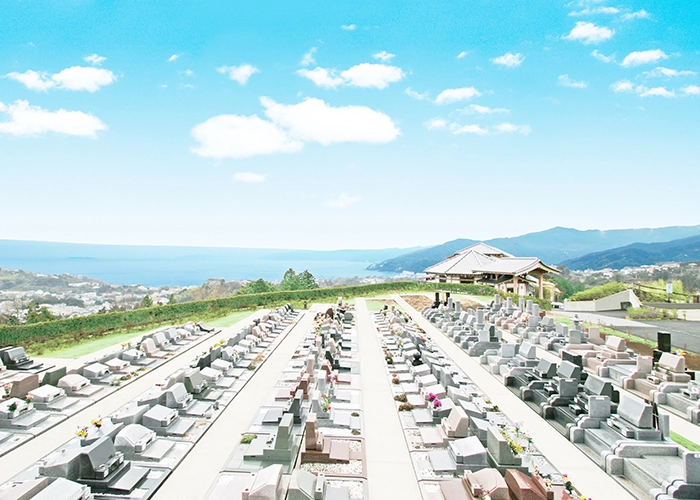 湯河原吉祥公園墓地 写真