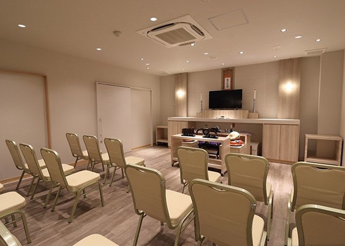 小さなお葬式 放出ホール 写真