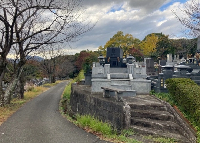 熊本市営 立田山墓地 写真