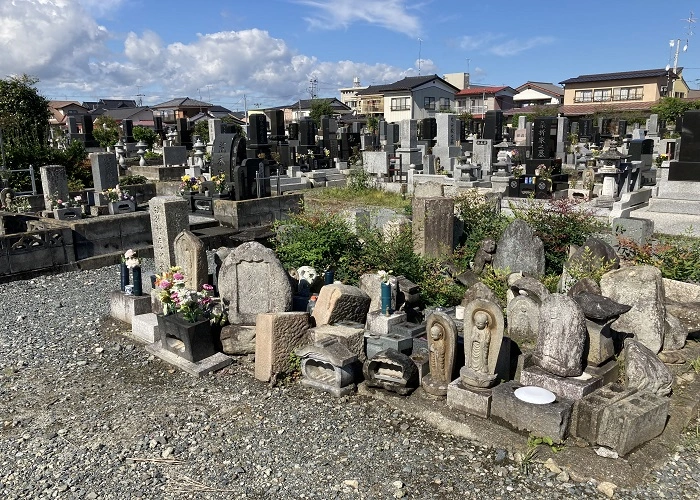 南相馬市営 原町橋本町墓地 写真