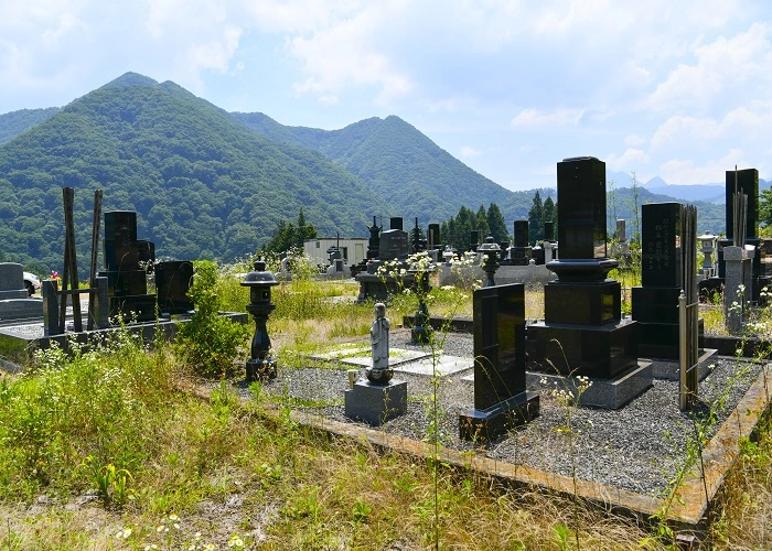 沼田市営 園原墓地 写真