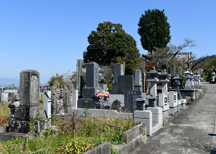 市川三郷町営　宝寿院西町営墓地 写真