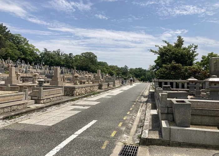 西宮市立満池谷墓地 写真