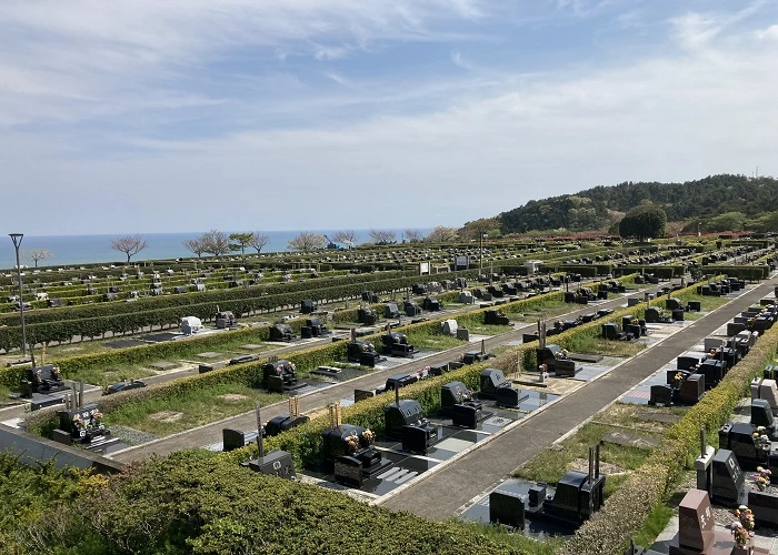 日立市営 日立鞍掛山霊園 写真