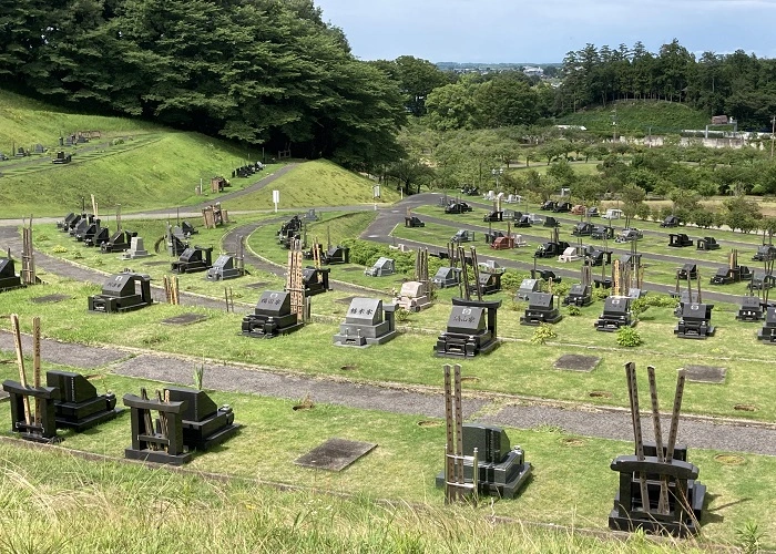 栃木市都賀聖地公園墓地 写真