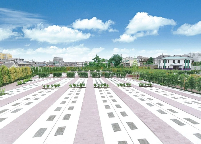 綾瀬蓼川霊園 天空の郷 写真