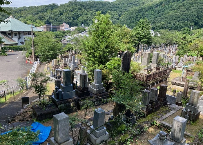 岐阜市営 上加納山墓地 写真