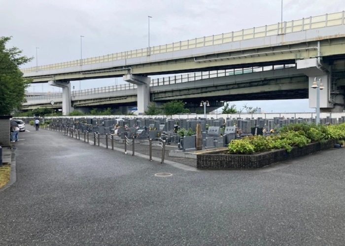 高石市営浜墓地 写真