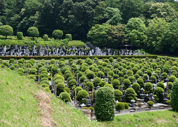 前橋市嶺公園墓地 写真