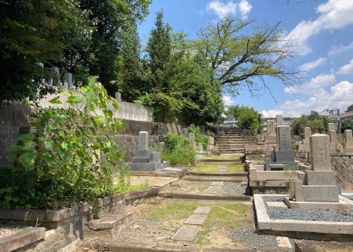 京都市地蔵山墓地 写真