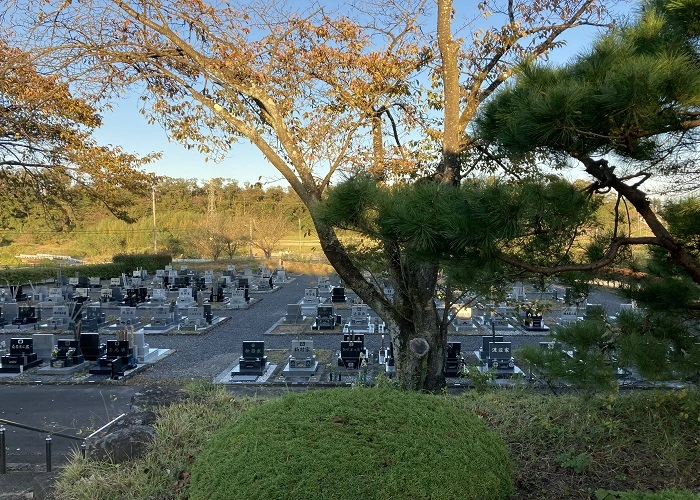 西山墓園墓地 写真