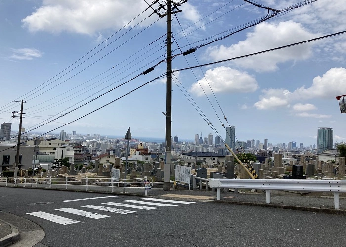 春日野墓地 写真