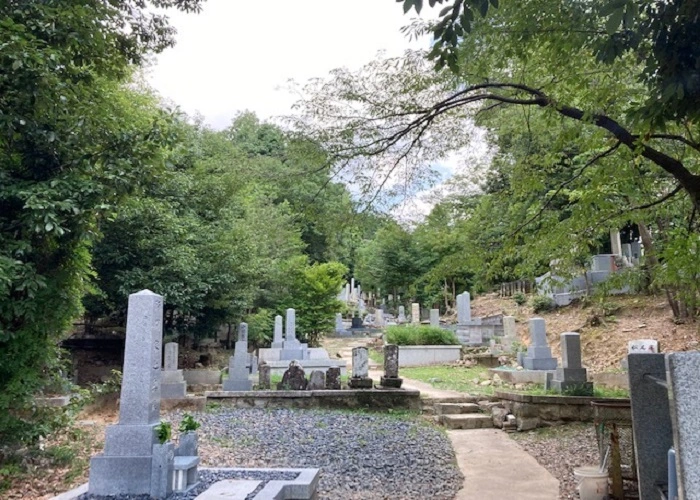 京都市住吉山墓地 写真