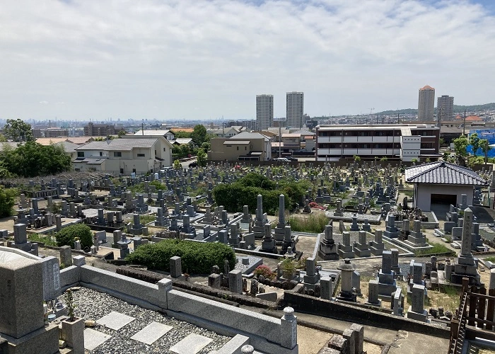 川面墓地 写真