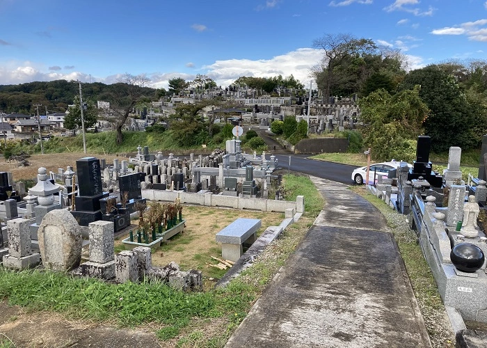 二本松市営 金色墓地 写真