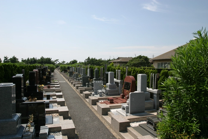 習志野市営海浜霊園 写真