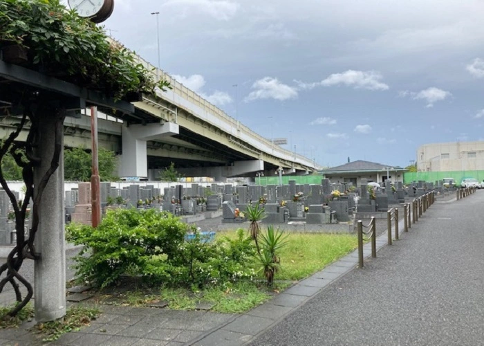 高石市営浜墓地 写真