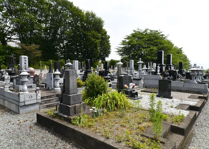 桐生市新里町 中塚霊園 写真