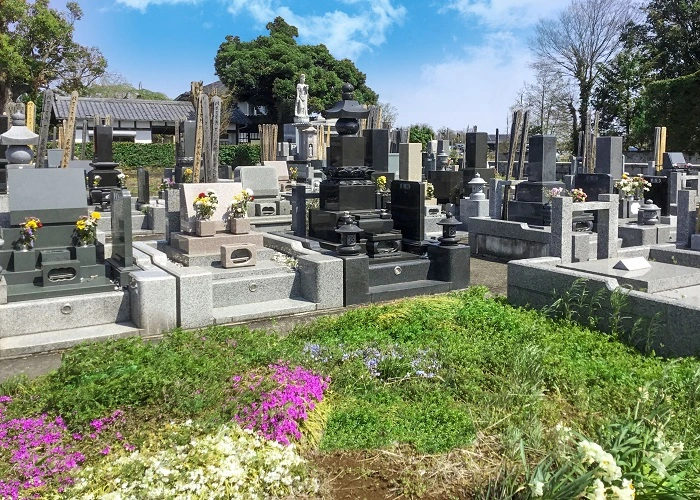 川島すみれ霊園 写真