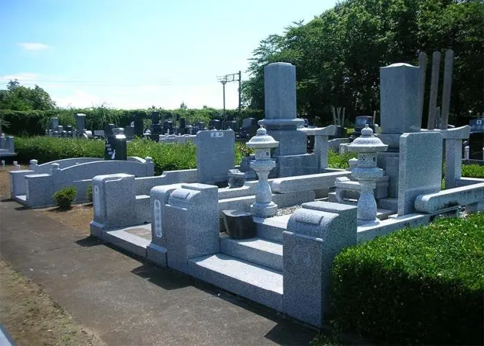 水戸西の杜墓地 写真