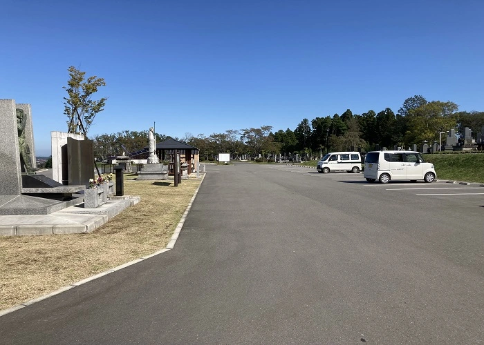 南相馬市 原町陣ヶ崎公園墓地 写真