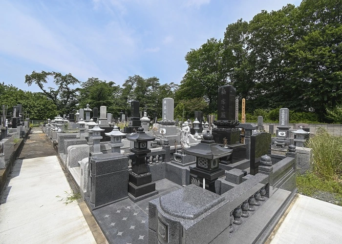 桐生市新里町 中塚霊園 写真