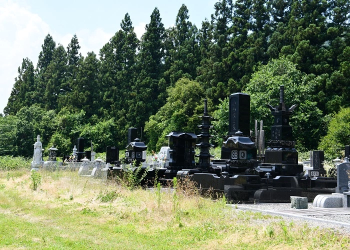 沼田市営 園原墓地 写真