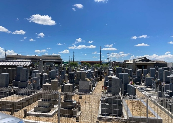 八幡市営 隅田墓地 写真