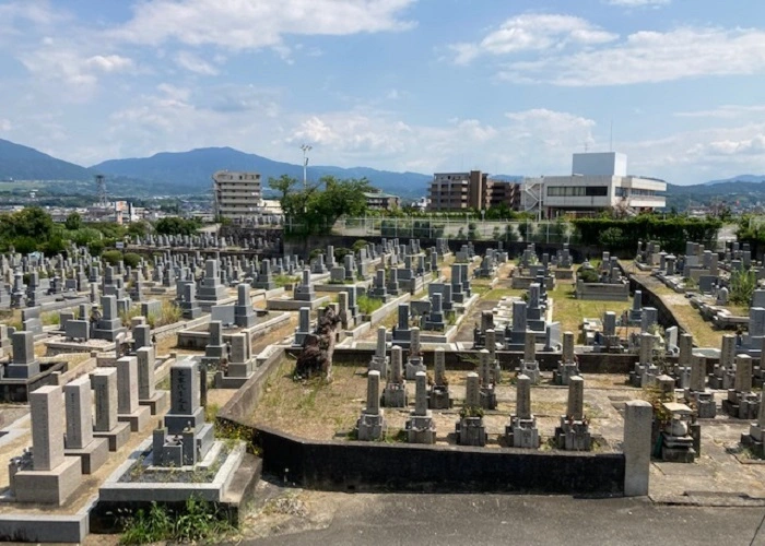 富田林市立西山墓地 写真