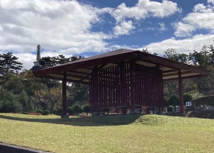 郡山市 東山霊園 写真