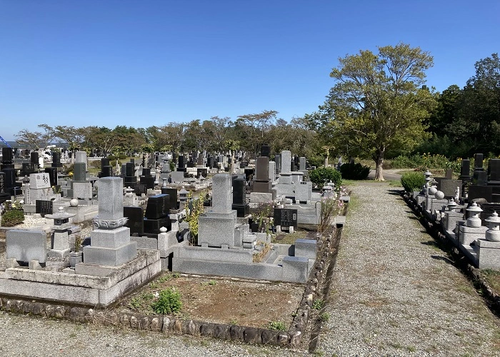 南相馬市 原町陣ヶ崎公園墓地 写真