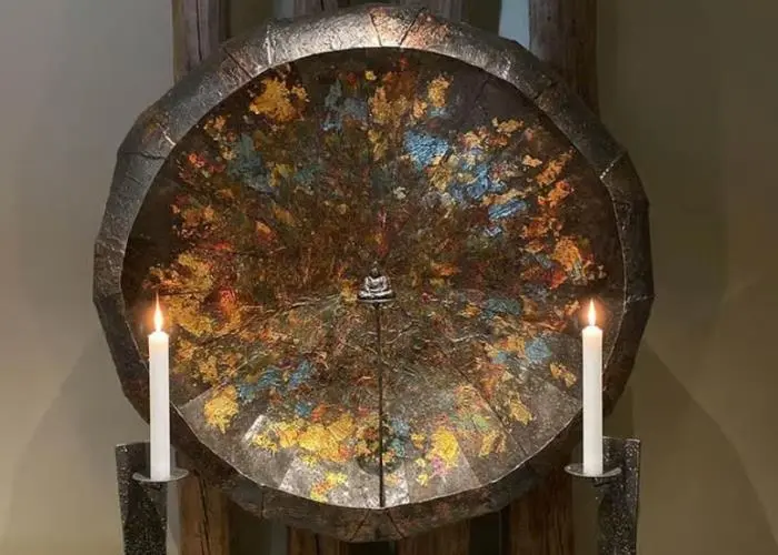 月輪山千光寺 月の廟庭 写真