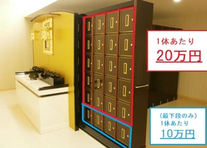 10万円からの個別納骨 ~『まごころ価格』の納骨堂~ 写真