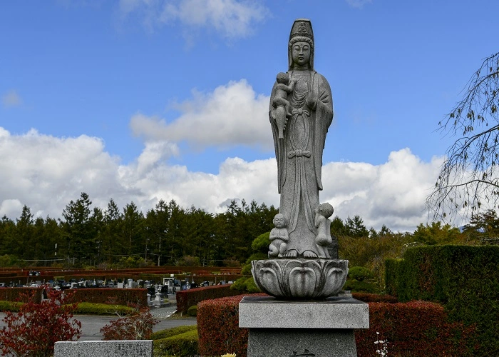 富士河口湖町営 船津公園墓地 写真