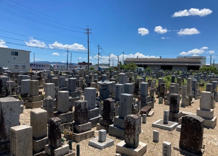 八幡市営 隅田墓地 写真