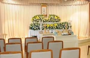 標準的な家族葬／総額費用の例 写真