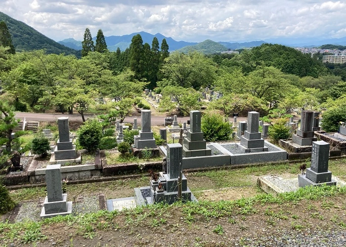 岐阜市営 大洞墓地 写真