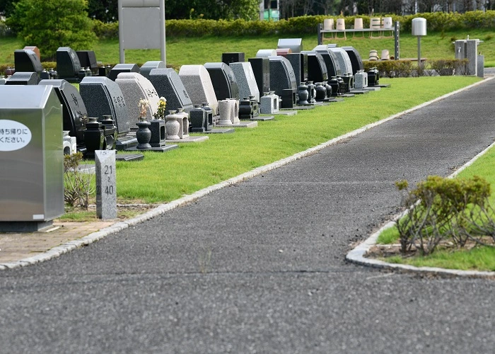 大泉町公園墓地 写真