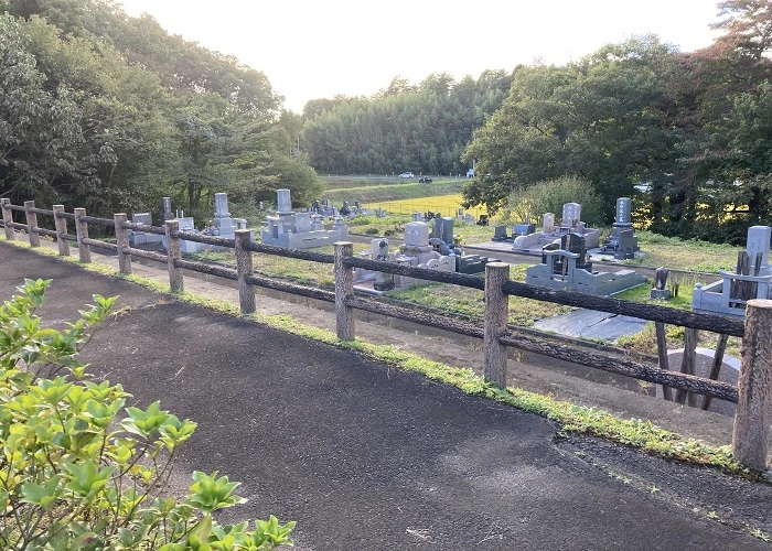 須賀川市営 大山墓地 写真