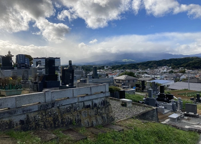 二本松市営 金色墓地 写真