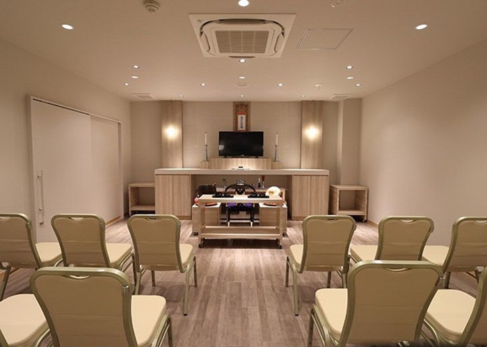 小さなお葬式 放出ホール 写真